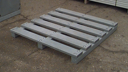 Industrial walkway built with MAXiTUF plastic lumber