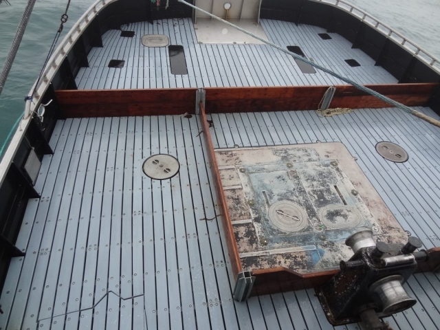 MAXiTUF recycled plastic lumber installation