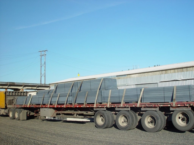 MAXiTUF recycled plastic lumber installation