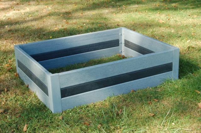 MAXiTUF recycled plastic lumber installation