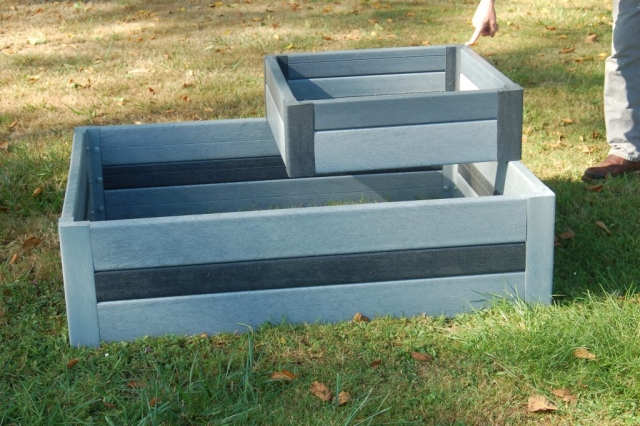 MAXiTUF recycled plastic lumber installation