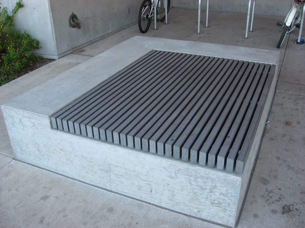 MAXiTUF plastic lumber boardwalk at Oregon State University, Corvallis