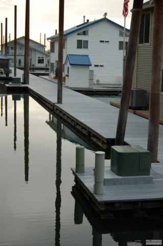 MAXiTUF recycled plastic lumber installation