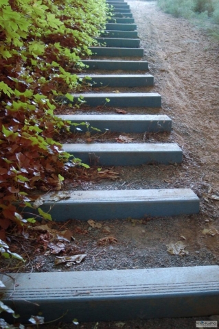 MAXiTUF recycled plastic lumber installation